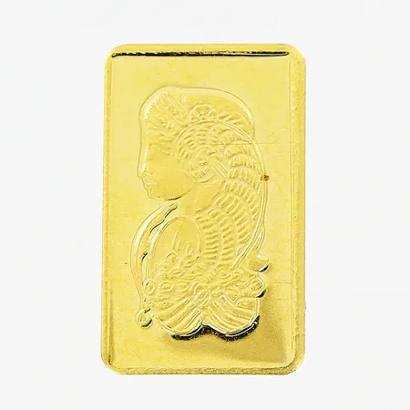 Guldtacka Suisse Fine Gold 999,9, 1 gram, 24K Vikt: 1 g