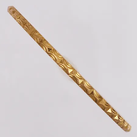 Armring mönstrad ca Ø67mm bredd 3,3mm, 21K  Vikt: 15,4 g