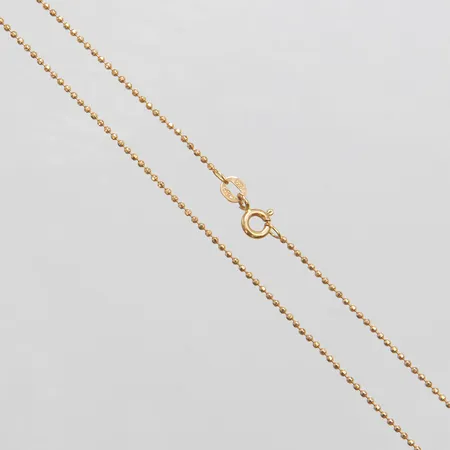 Kedja kullänk längd: 40,7cm, bredd: 1mm, Balestra, 18K Vikt: 2,4 g