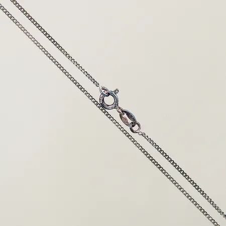 Kedja Pansar ca 36cm bredd 1,2mm silver 925/1000 Vikt: 1,4 g