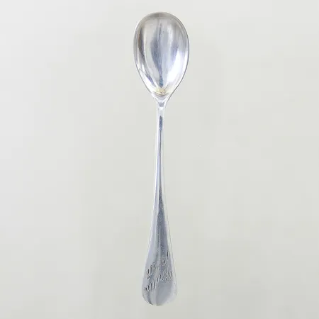Kaffesked 11cm personlig gravyr silver 830/1000 Vikt: 7,6 g