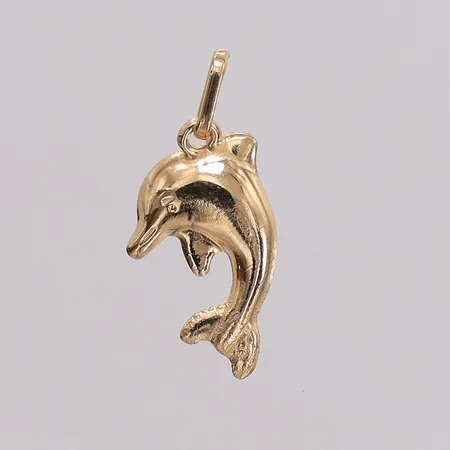 Hänge delfin längd 20mm, bredd 9,2mm. 18K Vikt: 0,3 g