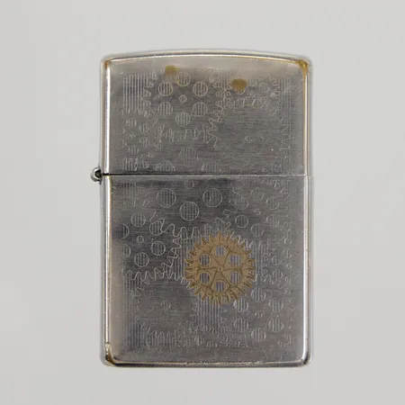 Tändare Zippo kugghjul, PF19, bruksslitage, bucklor, etui.