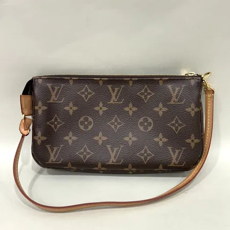 Väska Louis Vuitton Pochette Accessoires Monogram datumkod: MB4220 modell-nr: M40712 mått ca 12x22x3,5cm mindre invändig fläck, dustbag, kvitto från Birger Jarlsgatan år 2020