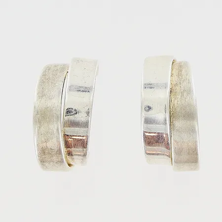 Örhängen 16x7mm smärre slitage, silver 925/1000 Vikt: 4,9 g