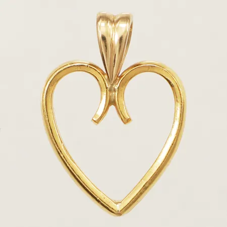 Hänge av ring längd 28mm bredd 20mm ögla i 18K, 23K Vikt: 8,5 g