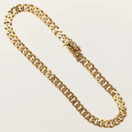 Armband Pansar längd 19,5cm, bredd 5mm 18K Vikt: 13,1 g