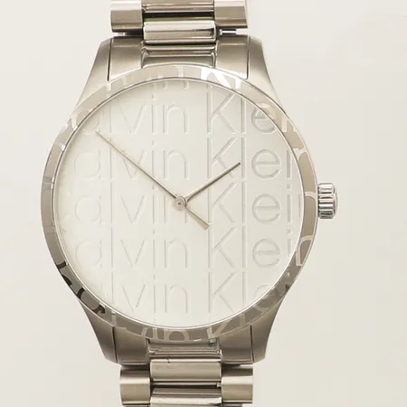 Armbandsur Calvin Klein, stål, quartz, Ø42mm, referensnr: CK.60.4.124.0276, serienr: 5080.5330, stållänk, box
