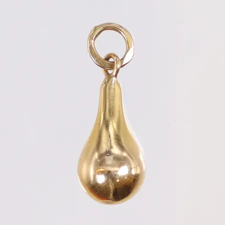 Hänge droppe, 20x7mm inklusive ögla, 18K Vikt: 0,6 g