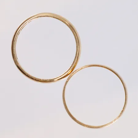 Diverse guld, gravyr, 18K Vikt: 6 g