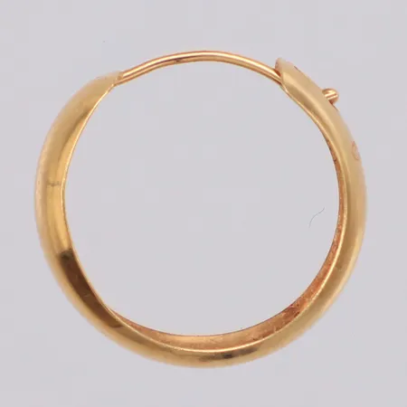 Udda örhänge Ø16mm, 18K Vikt: 0,5 g
