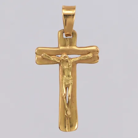 Hänge krucifix 33x17mm, 18K Vikt: 2,8 g