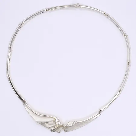 Halscollier Lapponia troligen Zoltan Popovits 40cm bredd 4-18mm silver 925/1000 Vikt: 25 g