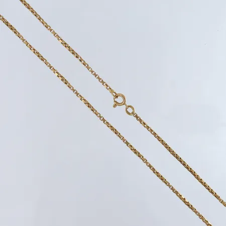 Kedja Venezia längd 51,5cm bredd 1,7mm 18K. Vikt: 10,8 g