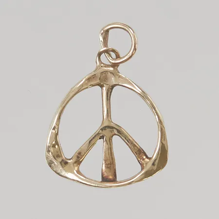 Hänge "Peace" 17mm 14K 1,3g.