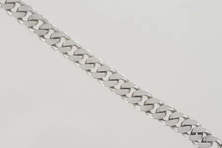 Armband pansar längd 21 cm bredd 1 cm, silver 925/1000 Vikt: 46,3 g