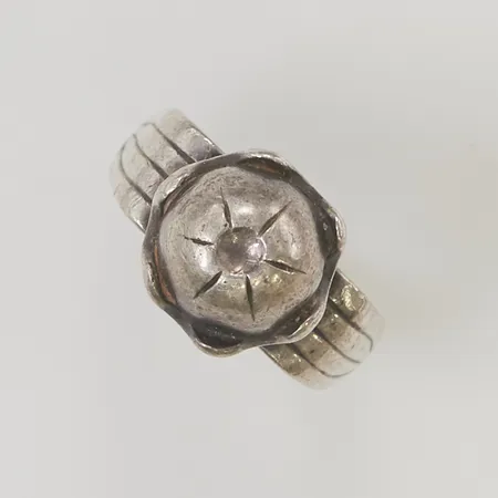 Ring Stigbert stl:17¼ bredd 12mm 925/1000 Silver 8,3g.
