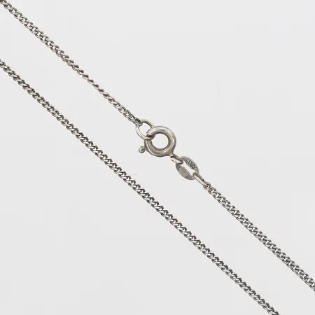 Kedja Pansar längd 74cm, bredd 1mm, 835/1000 Silver Vikt: 3,8 g