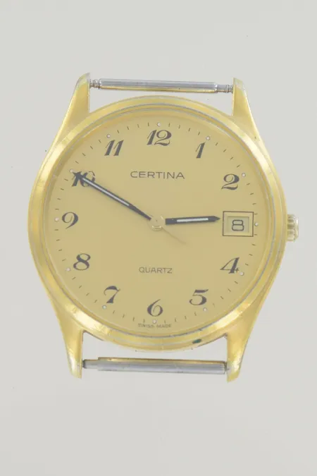 Unisex Certina Quartz 186 1095 25 diam 32 mm, små repigt glas , behov av nytt batteri 