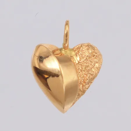 Hänge hjärta 14x11mm, 18K Vikt: 0,9 g