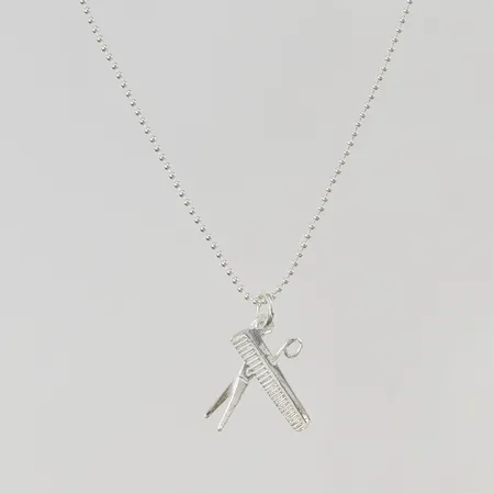 Kedja med hänge 50cm 925/1000 Silver 3,4g.