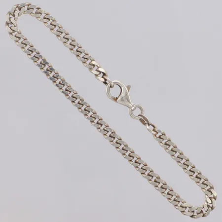 Armband Pansar ca 20,5cm, bredd 4,3mm, 925/1000 silver Vikt: 8,7 g
