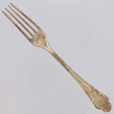 Dessertgaffel längd 15cm, 830/1000 silver Vikt: 20,1 g