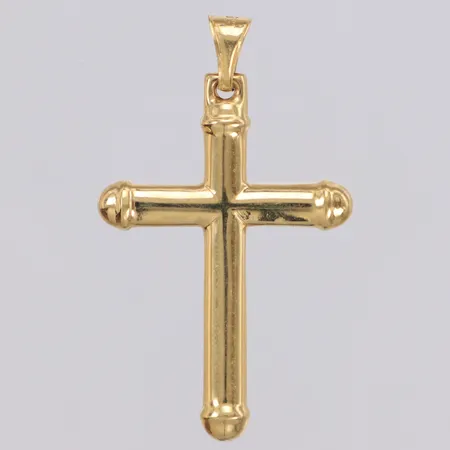 Hänge kors 42x26mm, 14K Vikt: 2,5 g