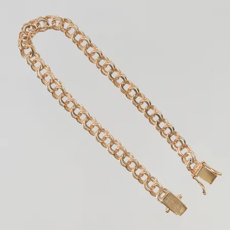 Armband Bismarck 18,7cm bredd 6mm 18K 10,7g.