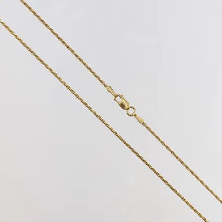 Kedja Cordell längd 76cm bredd 1,2mm 14K. Vikt: 5,6 g