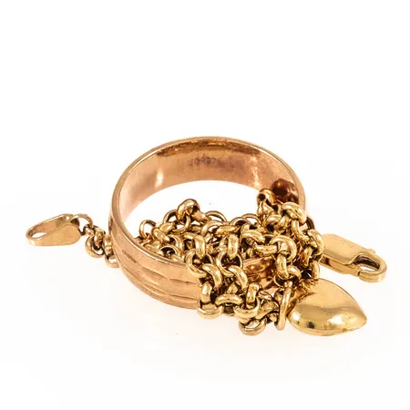 Diverse defekt/graverat guld 18K 6,4g.