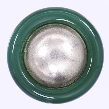 Ring med grön sten ställbar storlek bredd 4-22mm, stämplad på utsidan av skenan, slitage, silver 925/1000 Vikt: 7,8 g