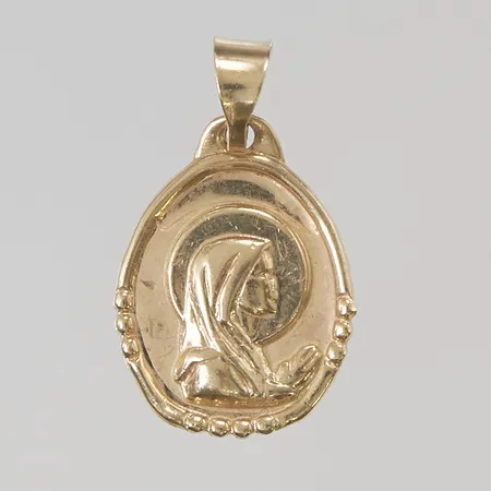 Hänge 18mm bucklor 14K 0,8g.