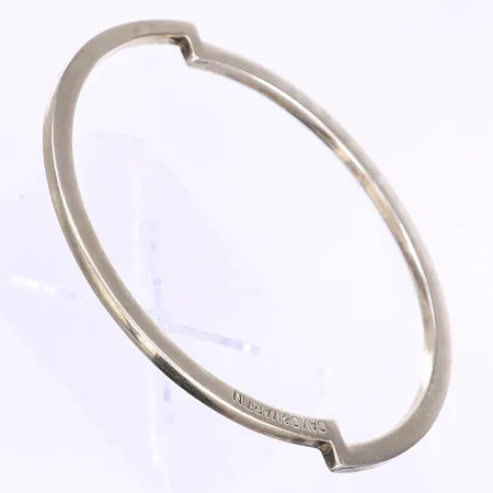 Armring David & Martin ca 60x65mm bredd 2mm silver 925/1000 Vikt: 22,2 g