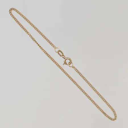 Armband pansar 19cm bredd 1mm 18K 2,0g.