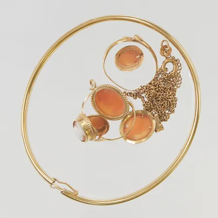 Diverse guld defekt 18K 16,0g.