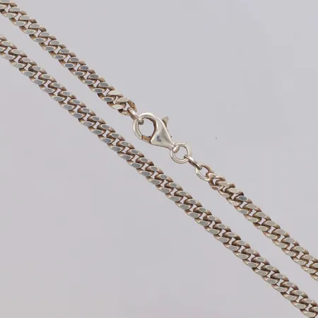 Kedja Pansar ca 50,5cm, bredd 4,3mm, 925/1000Silver Vikt: 23,4 g