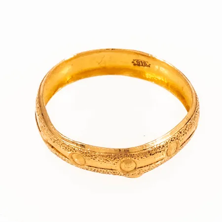 Ring bucklig skena 22K 1,4g.