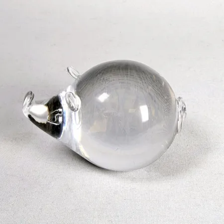 Glasskulptur Mona Morales Schildt för Kosta, klarglas, signerad 96396, mindre repor/märken Skickas med paket.