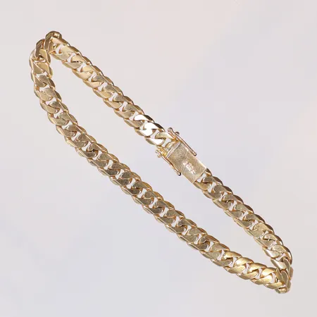 Armband Pansar, längd 19,5cm, bredd 6mm, 18K Vikt: 16,3 g