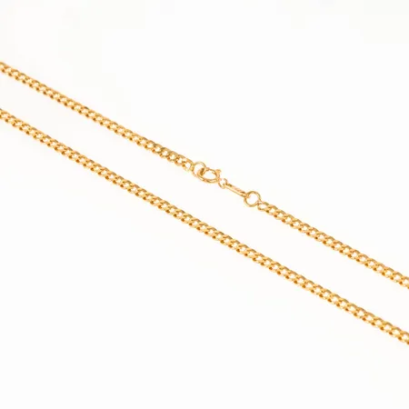 Kedja Pansar i 18K guld. Längd 71 cm. Bredd 2,7 mm. Vikt 10,8g Vikt: 10,8 g