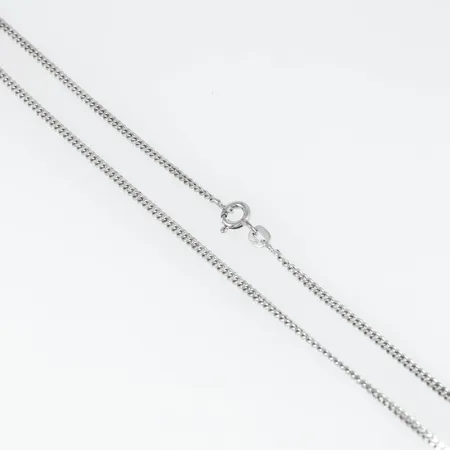 Kedja pansar i silver. Längd 50 cm. Bredd 2,1 mm. Vikt 6,3g 925/1000