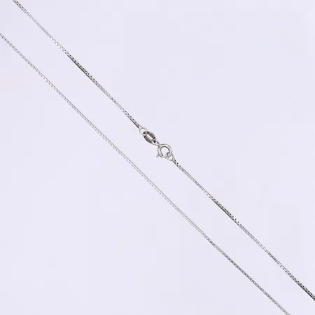 Halskedja venezia 45,5cm bredd 1mm 925/1000 silver Vikt: 2,6 g