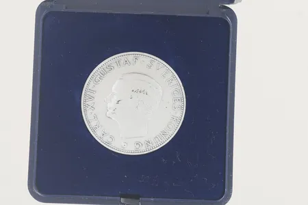 Mynt Carl-XVI Gustaf 1676-1980 silver 925/1000 Vikt: 22,4 g