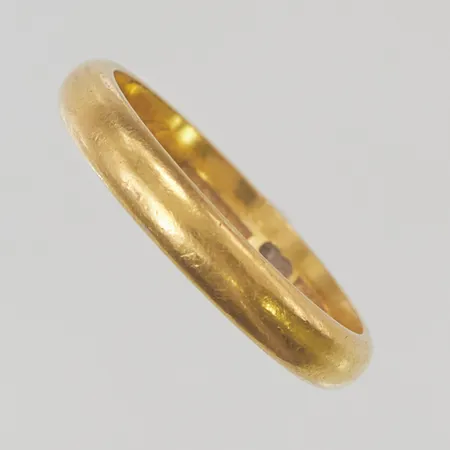 Ring stl:19¾ gravyr 23K 6,8g.