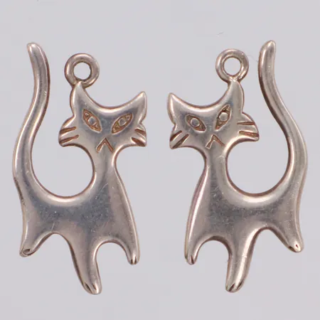 Två hängen, 22x13mm, 925/1000 silver Vikt: 2,5 g
