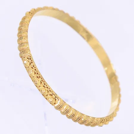 Armring, Ø56mm, bredd 5mm, 21K Vikt: 9,9 g