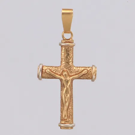Hänge kors 29x15mm, 14K Vikt: 1,4 g