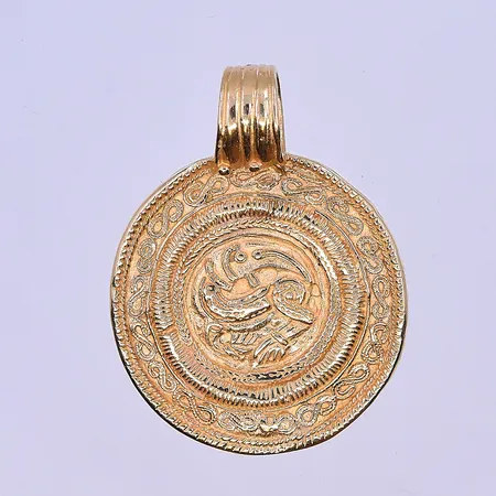 Hänge Ø26 mm, 18K. Vikt: 10,7 g