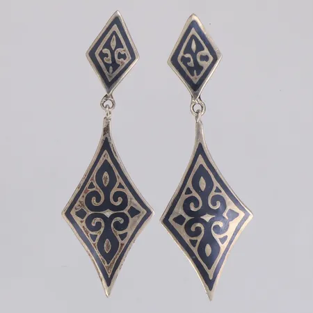 Örhängen 60x20mm, 925/1000 silver Vikt: 9,5 g